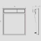 Πλάκα ενεργοποιητή Sanit Eisenberg LIS C9-01-01-ZL-LIO