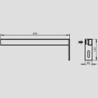 Sanit Eisenberg extended side-mounted holder (pair)