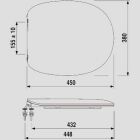 Sanit Eisenberg WC-Sitz 1900 (samba) Duroplast...