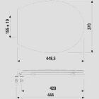 Sanit Eisenberg WC-Sitz city Thermoplast ES-Scharniere...