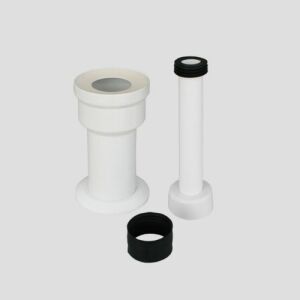 Conjunto de ligação universal Sanit Eisenberg para WC DN90 branco