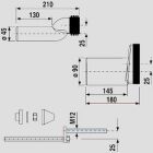 Σετ σύνδεσης δαπέδου WC Sanit Eisenberg DN90 PE