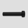 Sanit Eisenberg toilet connection pipe with flush pipe connector 400mm black