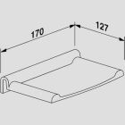 Sanit Eisenberg Jabonera para multiset blanco