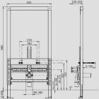 Element bidetowy Sanit Eisenberg INEO 985/525