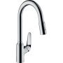 Hansgrohe Focus M42 Einhebel-Küchenmischer 220 (chrom)