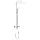 Grohe Tempesta Cosmopolitan System 250 Cube Duschsystem mit Thermostatbatterie für die Wandmontage /Tempesta Cosmopolitan System 250 Cube Duschsystem mit Thermostatbatterie für die Wandmontage (chrom)