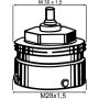 Heimeier Adapter für Fremdfabrikate Herz