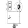 Pneumatex komplet ločilnikov Zeparo Cyclone Dirt ZCD + ZCHM 25, G 1"