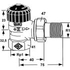 Teleso termostatického ventilu Heimeier,...