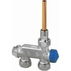 Heimeier EZ valve, 1/2" bore, nickel-plated gunmetal...