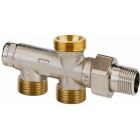 Heimeier, distributeur Duolux, 1/2", bronze...