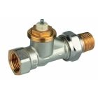 Resideo thermostatic valve body SX, nickel-plated brass,...