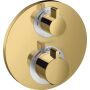Hansgrohe Ecostat S Thermostat Unterputz für 2 Verbraucher (polished gold optic)