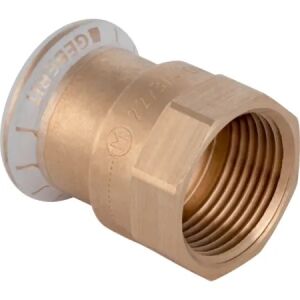 Raccord en cuivre Geberit Mapress avec filetage intérieur 22 mm x 3/4"