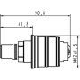 Termopar Ideal Standard para termostato empotrado de 3/4"