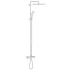 Grohe Tempesta Cosmopolitan System 250 Cube σύστημα ντους με θερμοστάτη μπανιέρας για επίτοιχη τοποθέτηση (χρώμιο)