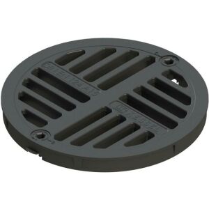 Boiler system 200 plastic slotted grate 27173 black class A D 218 mm