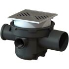 Universal boiler cellar drain 27621 DN 100 with double...