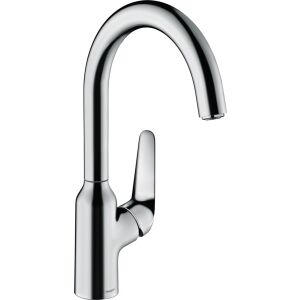 Hansgrohe Focus M42 Mezclador monomando de cocina 220 (cromo)