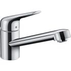 Hansgrohe Focus M42 tek kollu mutfak bataryası 100, 1jet...