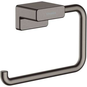 Hansgrohe AddStoris Papierrollenhalter, ohne Deckel, brushed black