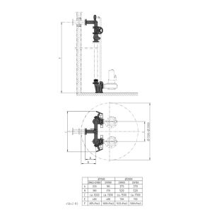 JUNG PENTAIR S-ZUBEHÖR ARMATUREN DN150 F. PE D2000