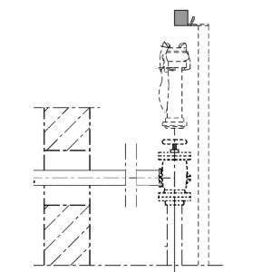 JUNG PENTAIR S-ACCESSORIES TRAVERSA, SKIRTA NERŪDIJANČIAM PLIENUI, D 1000-2000