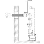 JUNG PENTAIR S-ACCESSOIRES TRAVERSÉE MURALE DN 50