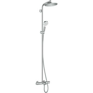 Hansgrohe Showerpipe CROMETTA S 240 1JET, für Wanne chrom