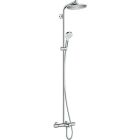 Hansgrohe Showerpipe CROMETTA S 240 1JET, für Wanne...