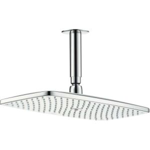 Chuveiro suspenso Hansgrohe RAINDANCE E 360 AIR 1 jato, ligação ao teto 100mm, versão EcoSmart cromada