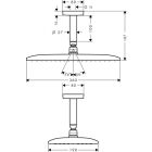 Hansgrohe głowica prysznicowa RAINDANCE E 360 AIR 1jet,...