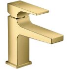 Hansgrohe METROPOL 100 Grifo para lavabo, para lavabo, oro pulido