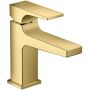 Hansgrohe METROPOL 100 Waschtisch Armatur, für Handwaschbecken, polished gold