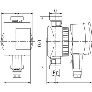 WILO Service-Motor für STAR-Z NOVA W.Nr.4 132 753