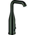 Grohe, électronique infrarouge, robinetterie de lavabo ESSENCE E,  avec mitigeur, pile 6 V, graphite dur brossé