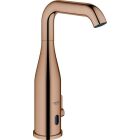 Grohe Infrarot-Elektronik ESSENCE E Waschtisch Armatur, mit Mischung, 6 V Batterie warm sunset