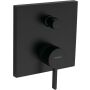 Hansgrohe FINORIS complete set of bathroom fittings, concealed, with security combination, matt black