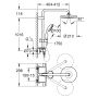 Grohe Vitalio Start System 210 Duschsystem mit Thermostatbatterie