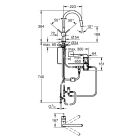 Grohe Minta Touch elektronik eviye bataryası, krom