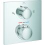 Grohe Allure Thermostat Fertigset mit 2-Wege-Umstellung chrom