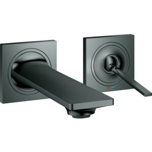 Grohe 2-Loch-Waschtischbatterie ALLURE, hard graphite