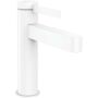 Hansgrohe FINORIS 110 Waschtisch Armatur, mit Push-Open Ablaufgarnitur 1 1/4" mattweiß