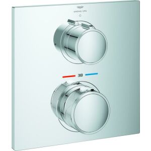 Grohe Thermostat ALLURE mit 1 Absperrventil chrom