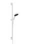 Ensemble de douche Hansgrohe PULSIFY SELECT 105 3 jets, blanc mat