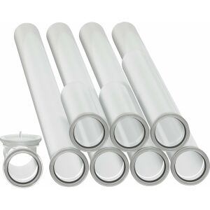 Acessórios para gases de combustão BOSCH FC-Set-SR80 Conjunto de tubos de gases de combustão d:80 mm, 10m + tubo de teste