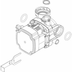 BOSCH Pumpe UPM3 15-75 CHG für GC5300iWMA 24/100 S 23