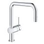 Grohe Minta Spültisch Küchen Armatur, mit Ausziehbrause, chrom