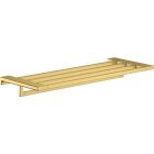 Hansgrohe AddStoris towel rail, 648mm polished gold